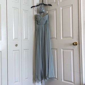 Jenny Yoo Mira dress in morning mist
